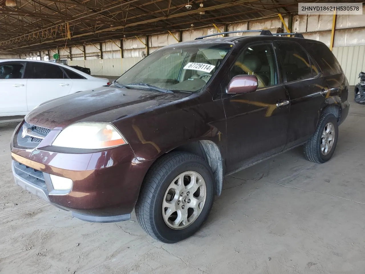 2001 Acura Mdx Touring VIN: 2HNYD18621H530578 Lot: 67729114