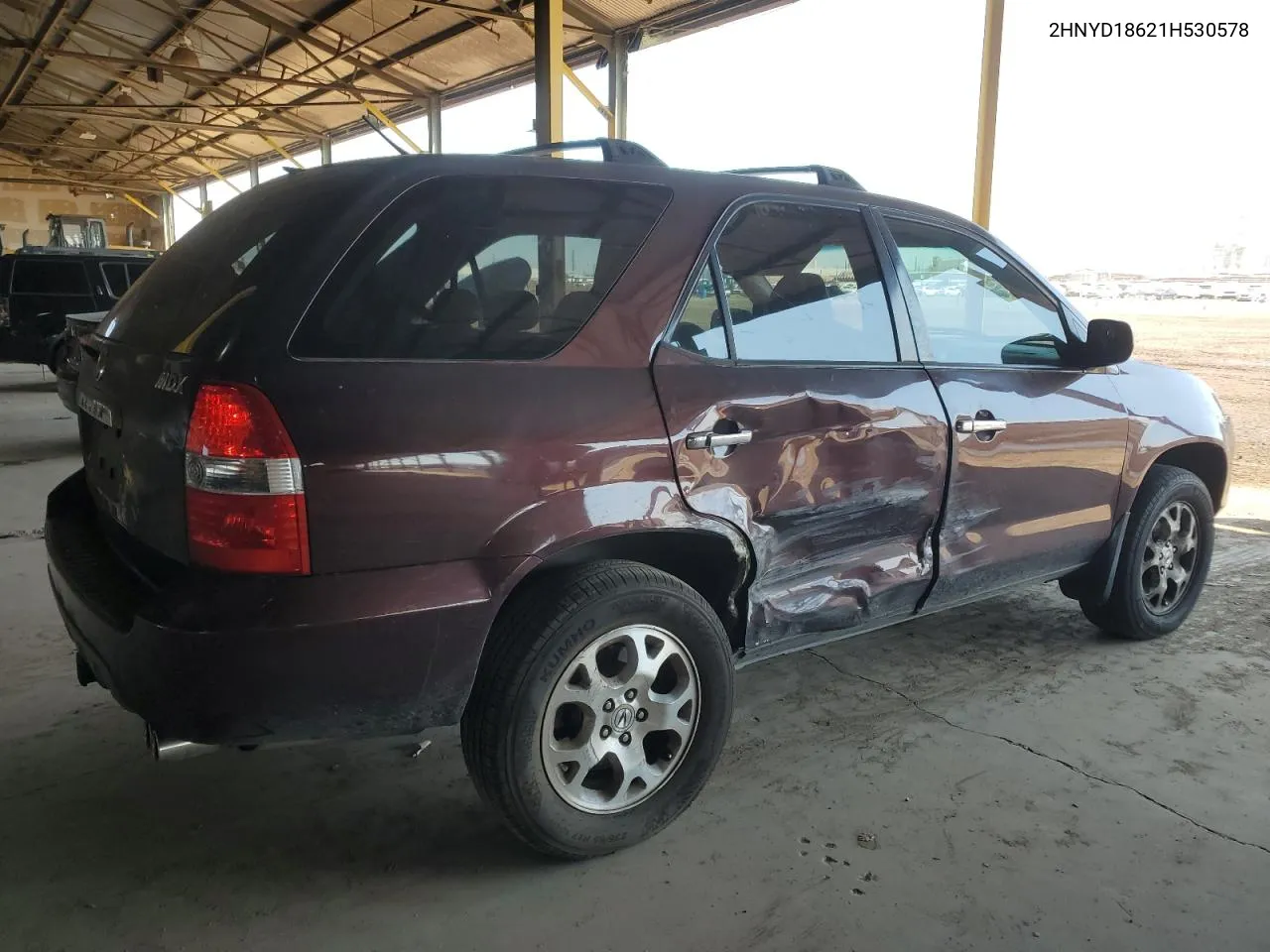 2001 Acura Mdx Touring VIN: 2HNYD18621H530578 Lot: 67729114