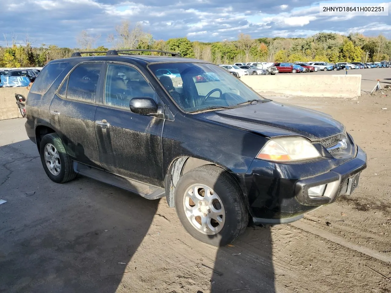 2001 Acura Mdx Touring VIN: 2HNYD18641H002251 Lot: 75294554