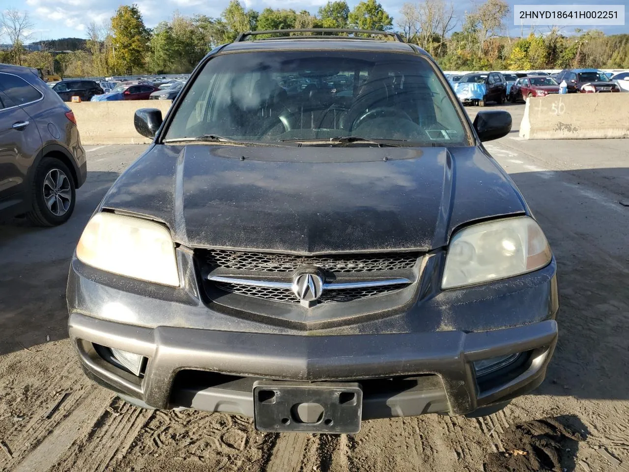 2001 Acura Mdx Touring VIN: 2HNYD18641H002251 Lot: 75294554