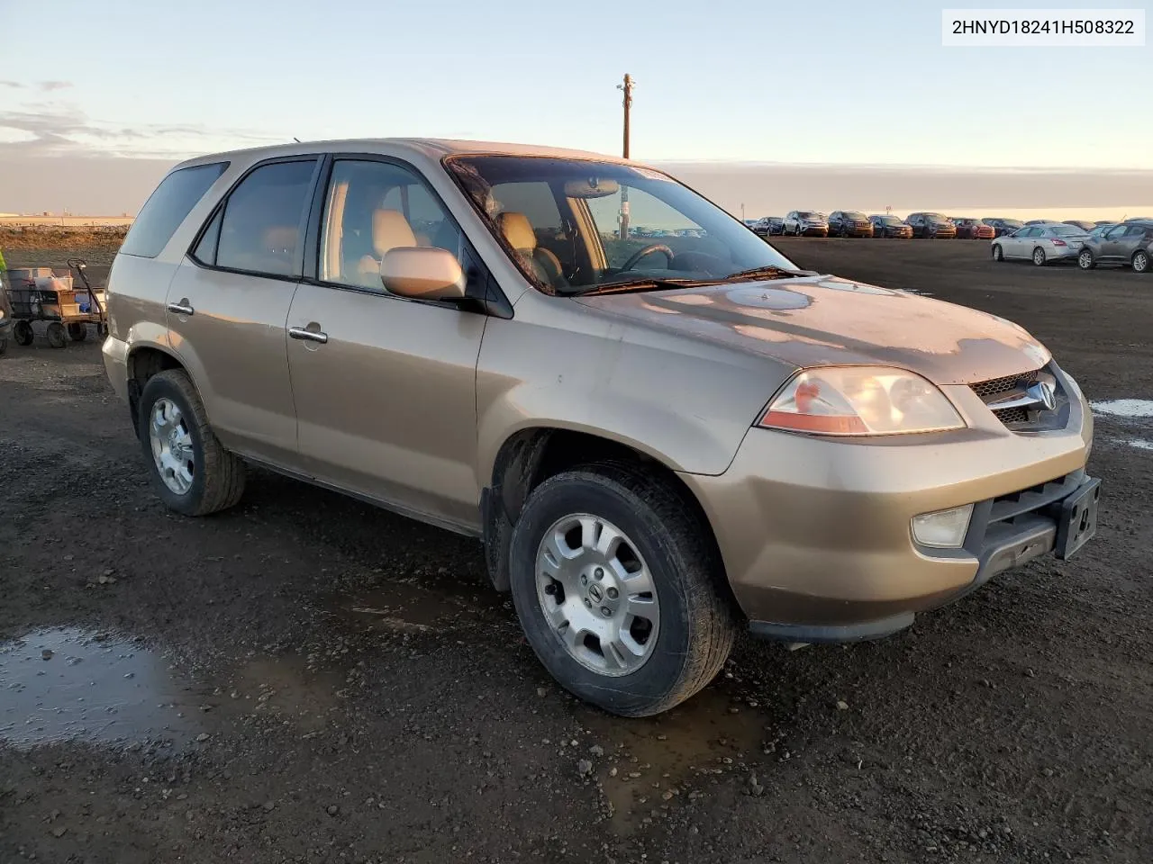 2001 Acura Mdx VIN: 2HNYD18241H508322 Lot: 77675594