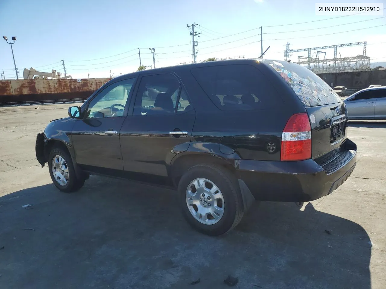 2002 Acura Mdx VIN: 2HNYD18222H542910 Lot: 48674384