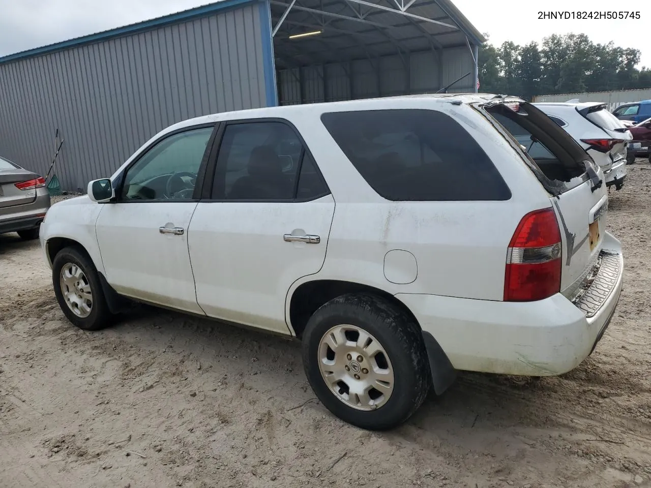 2002 Acura Mdx VIN: 2HNYD18242H505745 Lot: 67412234