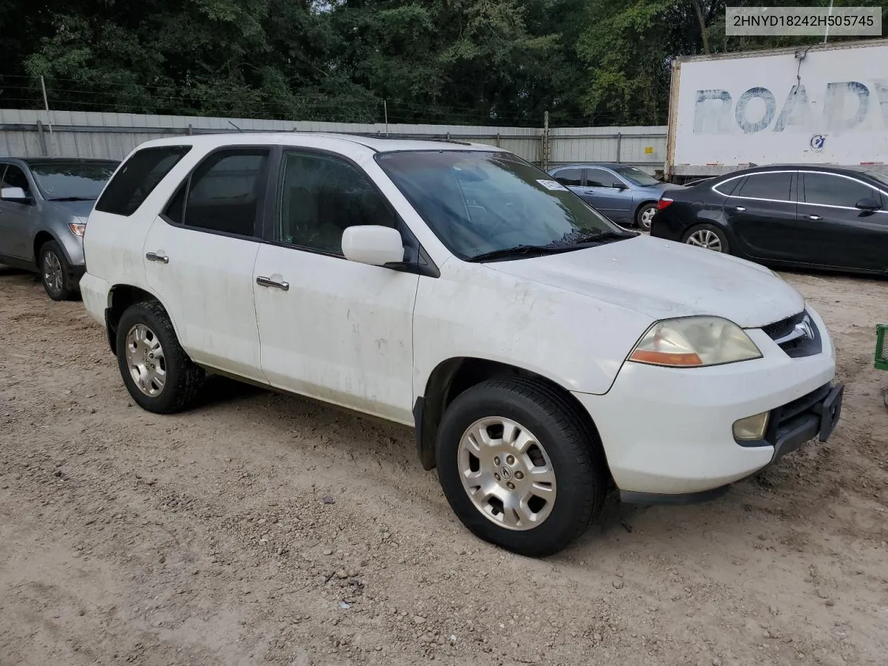 2002 Acura Mdx VIN: 2HNYD18242H505745 Lot: 67412234