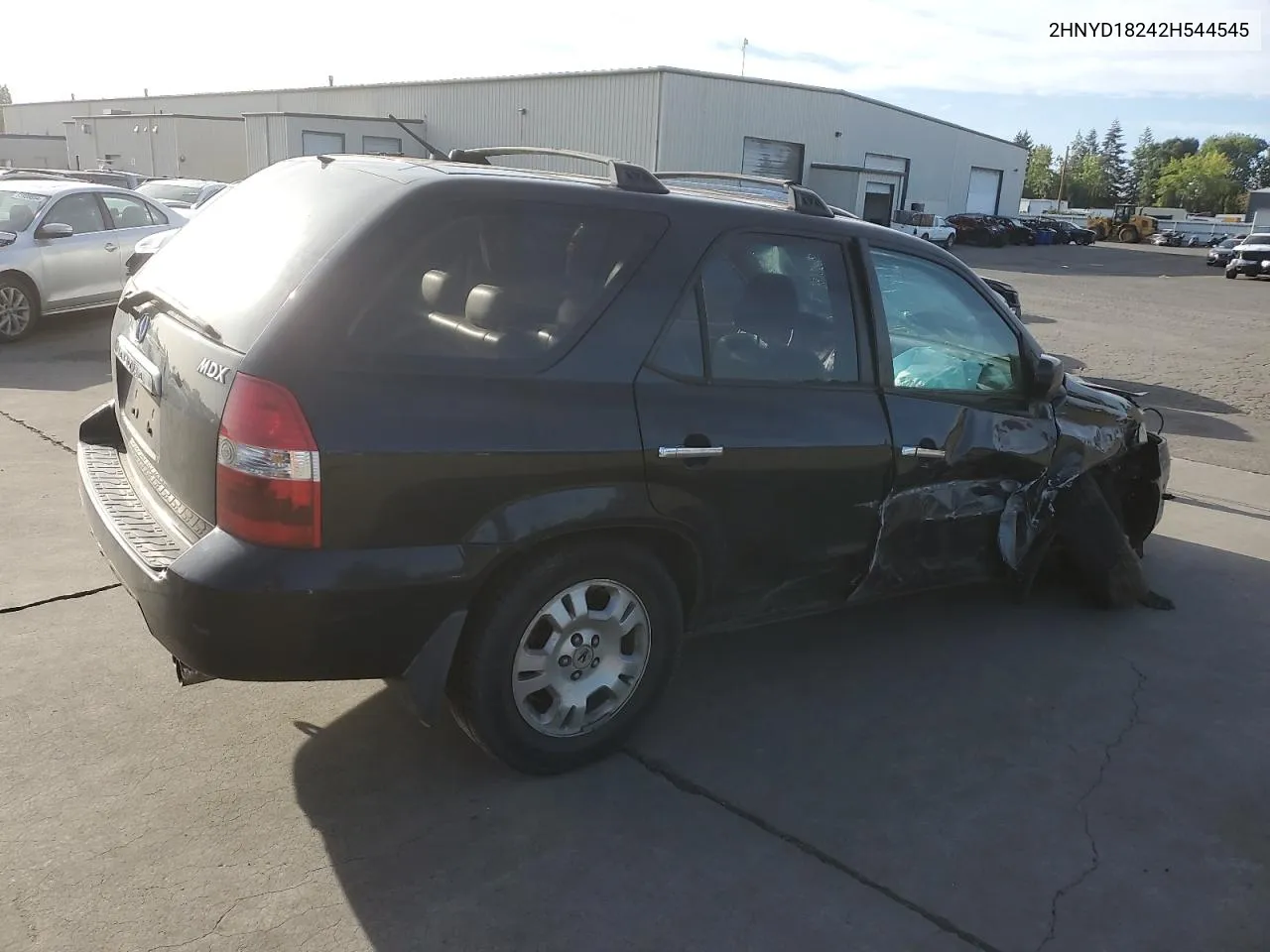 2002 Acura Mdx VIN: 2HNYD18242H544545 Lot: 74026224