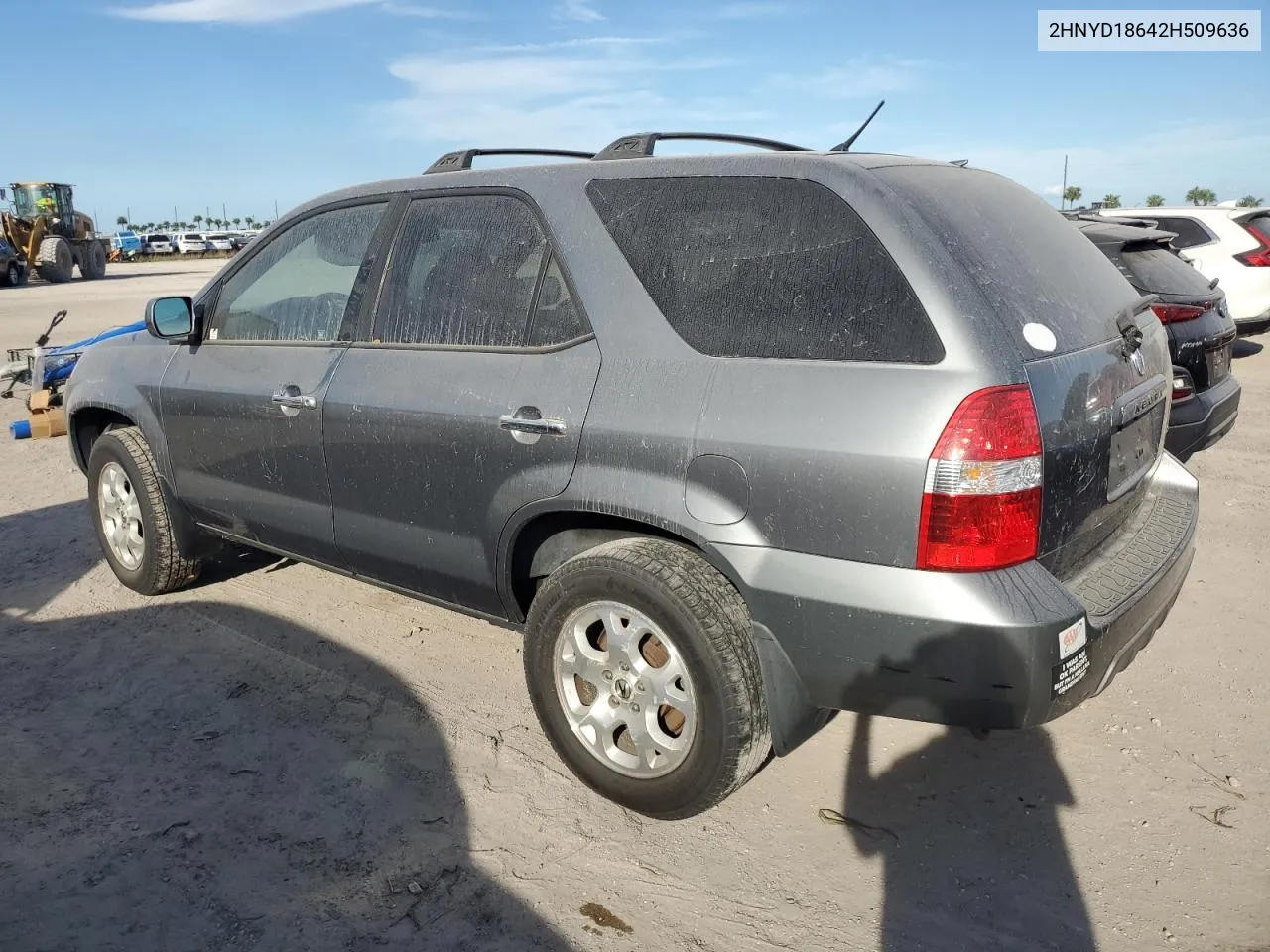 2002 Acura Mdx Touring VIN: 2HNYD18642H509636 Lot: 74364754