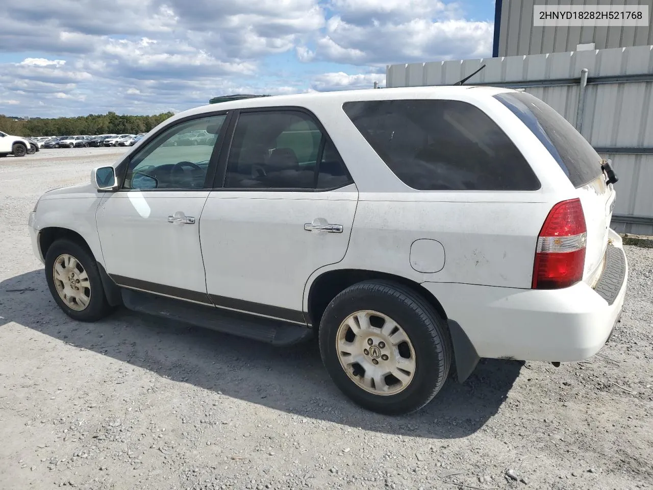 2002 Acura Mdx VIN: 2HNYD18282H521768 Lot: 76237074