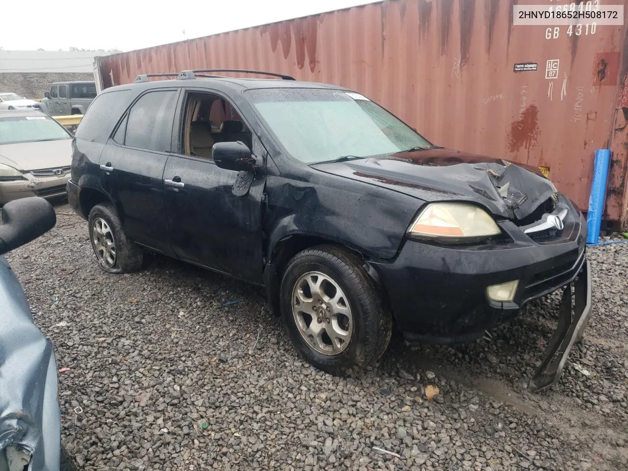 2002 Acura Mdx Touring VIN: 2HNYD18652H508172 Lot: 78782864