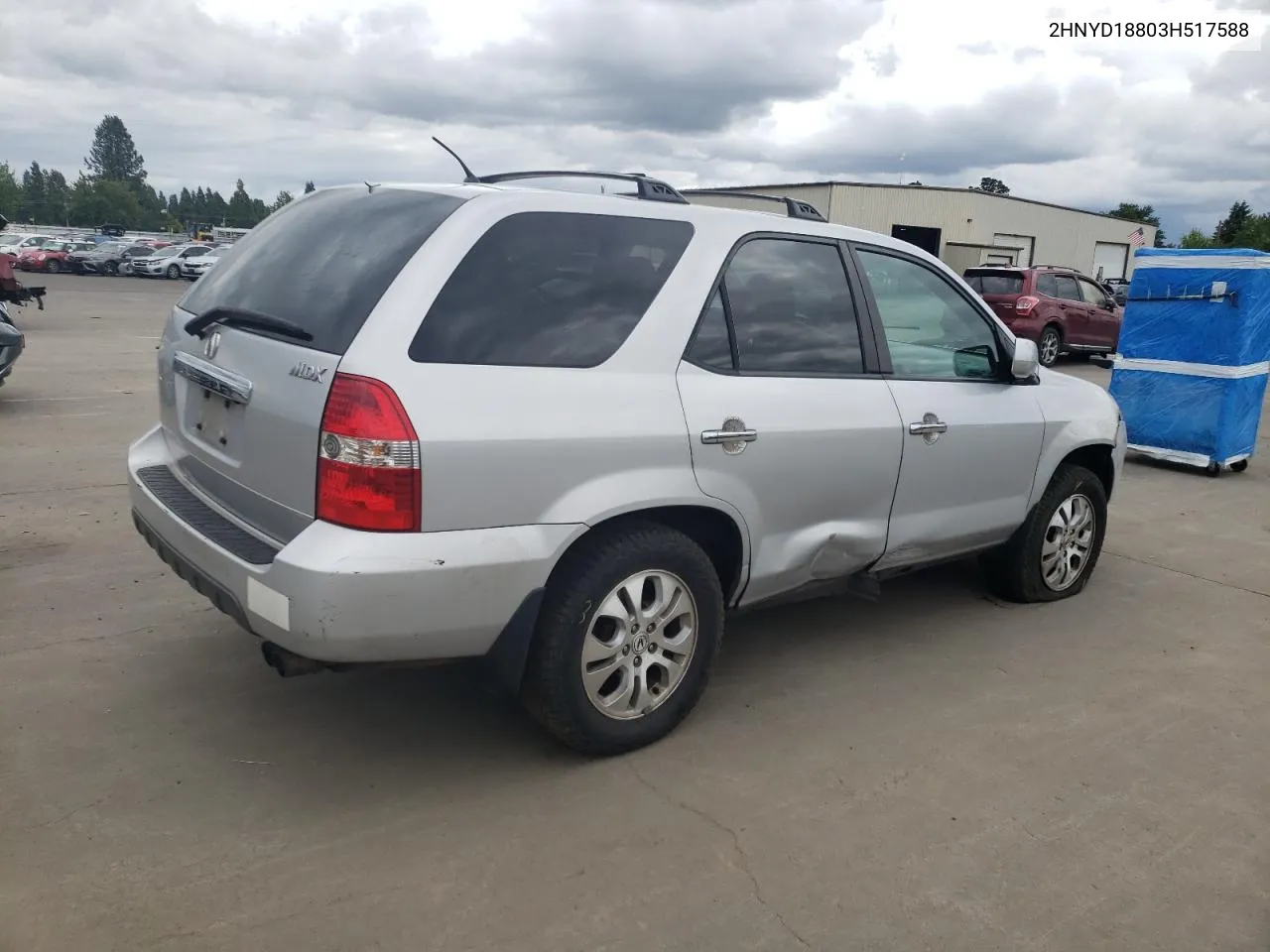 2003 Acura Mdx Touring VIN: 2HNYD18803H517588 Lot: 59322544