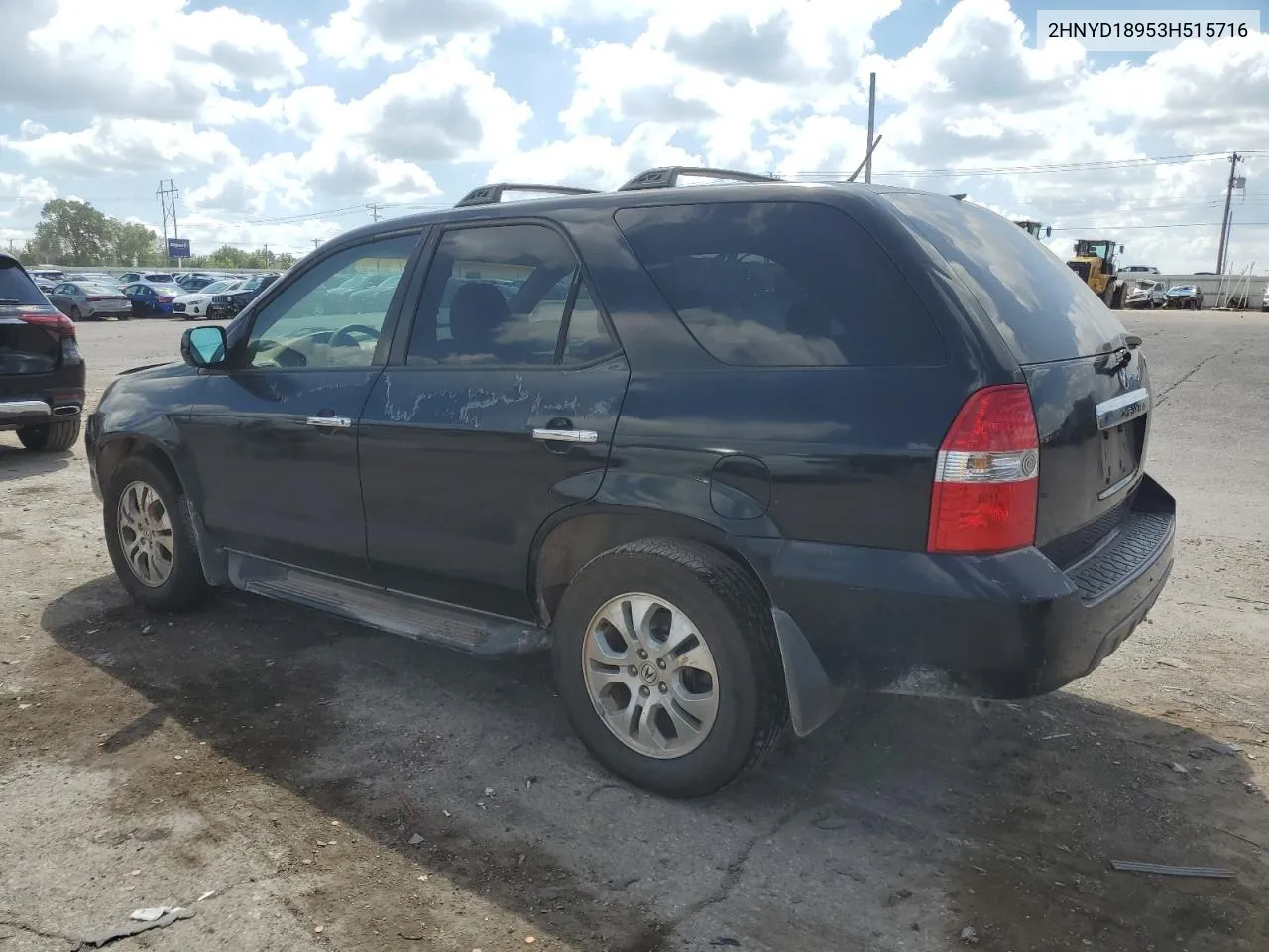 2003 Acura Mdx Touring VIN: 2HNYD18953H515716 Lot: 70050424