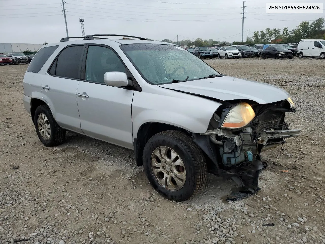 2003 Acura Mdx Touring VIN: 2HNYD18663H524625 Lot: 71776604