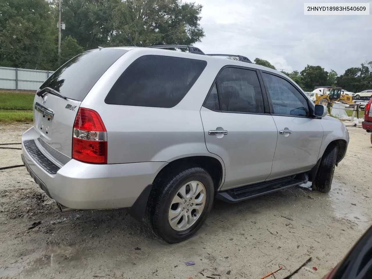 2003 Acura Mdx Touring VIN: 2HNYD18983H540609 Lot: 73011344