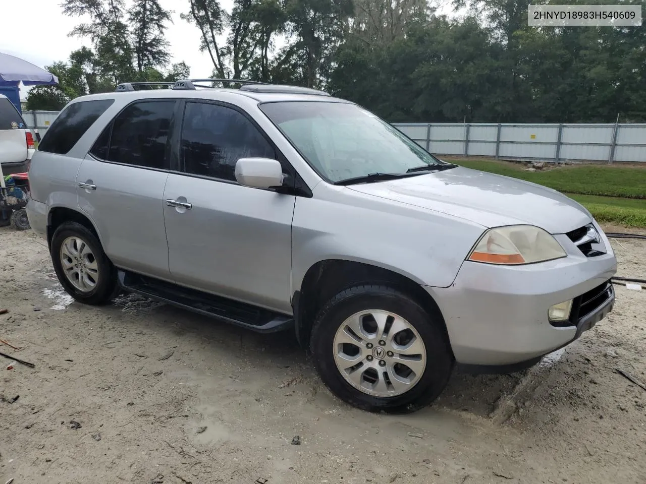 2003 Acura Mdx Touring VIN: 2HNYD18983H540609 Lot: 73011344