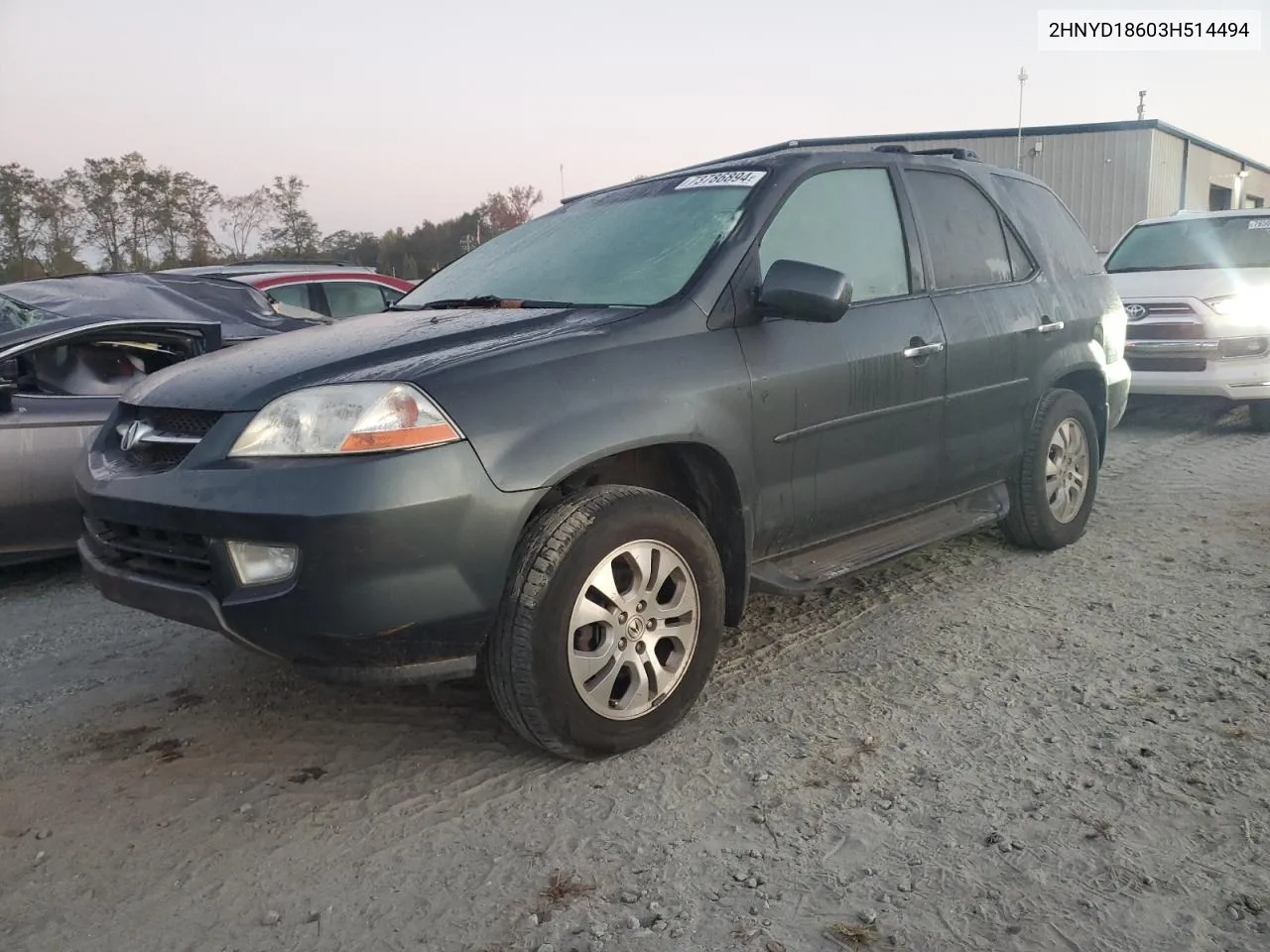 2HNYD18603H514494 2003 Acura Mdx Touring