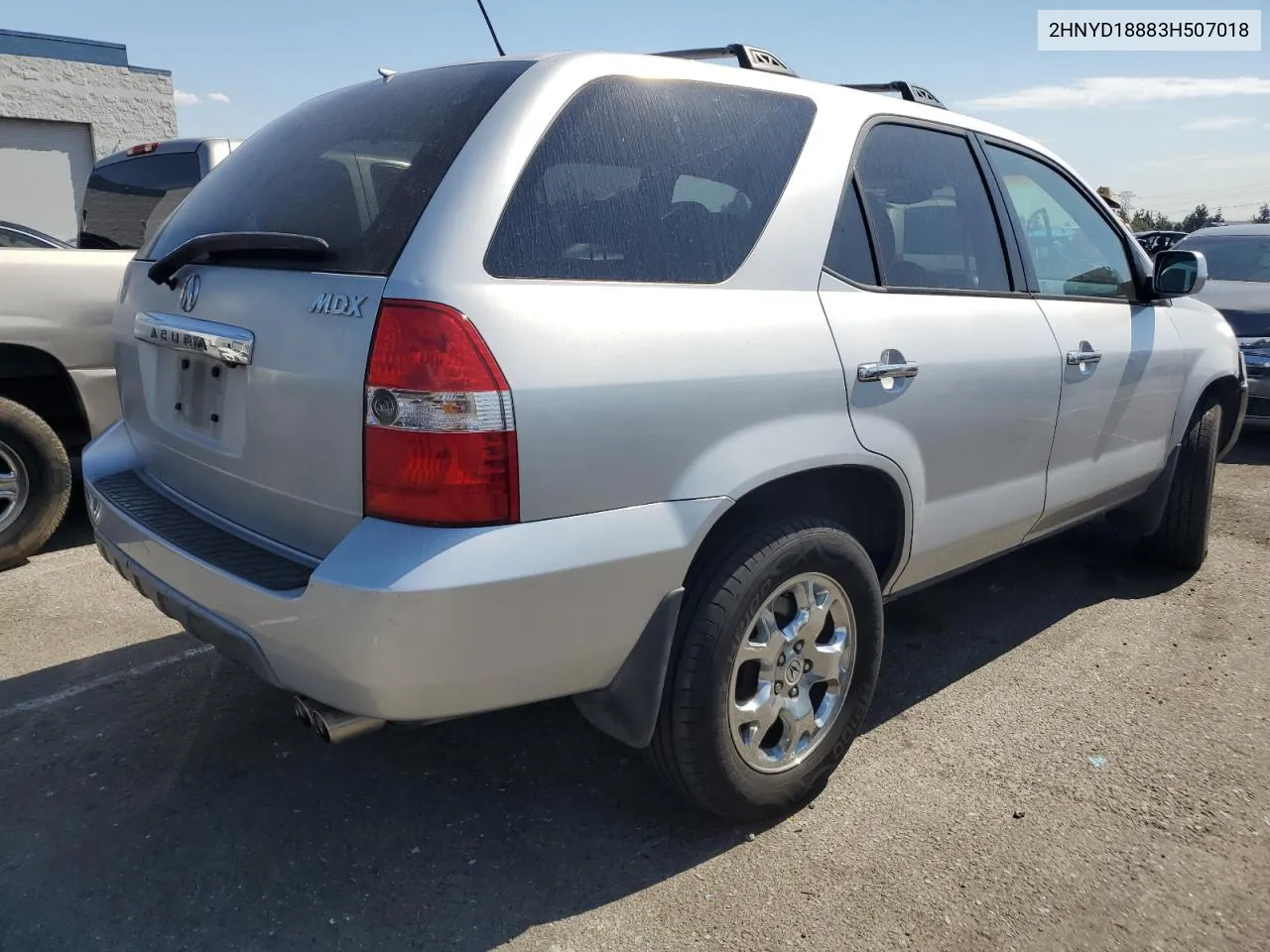 2003 Acura Mdx Touring VIN: 2HNYD18883H507018 Lot: 74072924