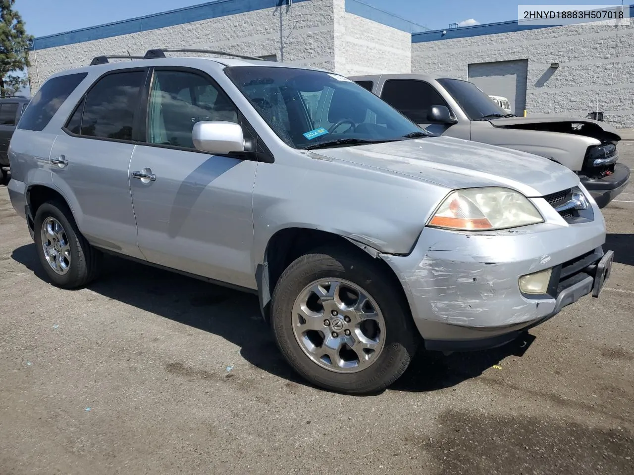 2003 Acura Mdx Touring VIN: 2HNYD18883H507018 Lot: 74072924