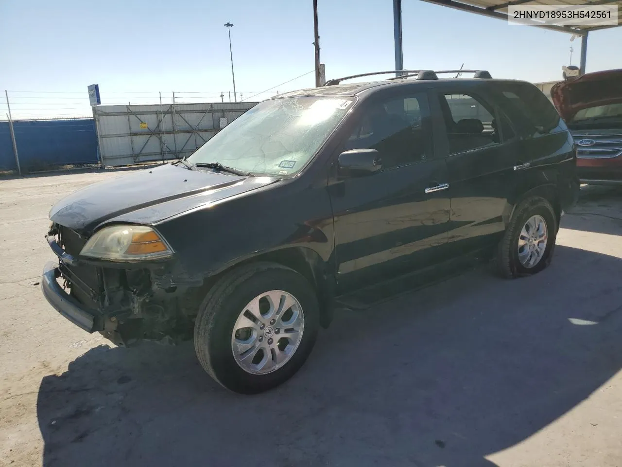 2003 Acura Mdx Touring VIN: 2HNYD18953H542561 Lot: 76072944