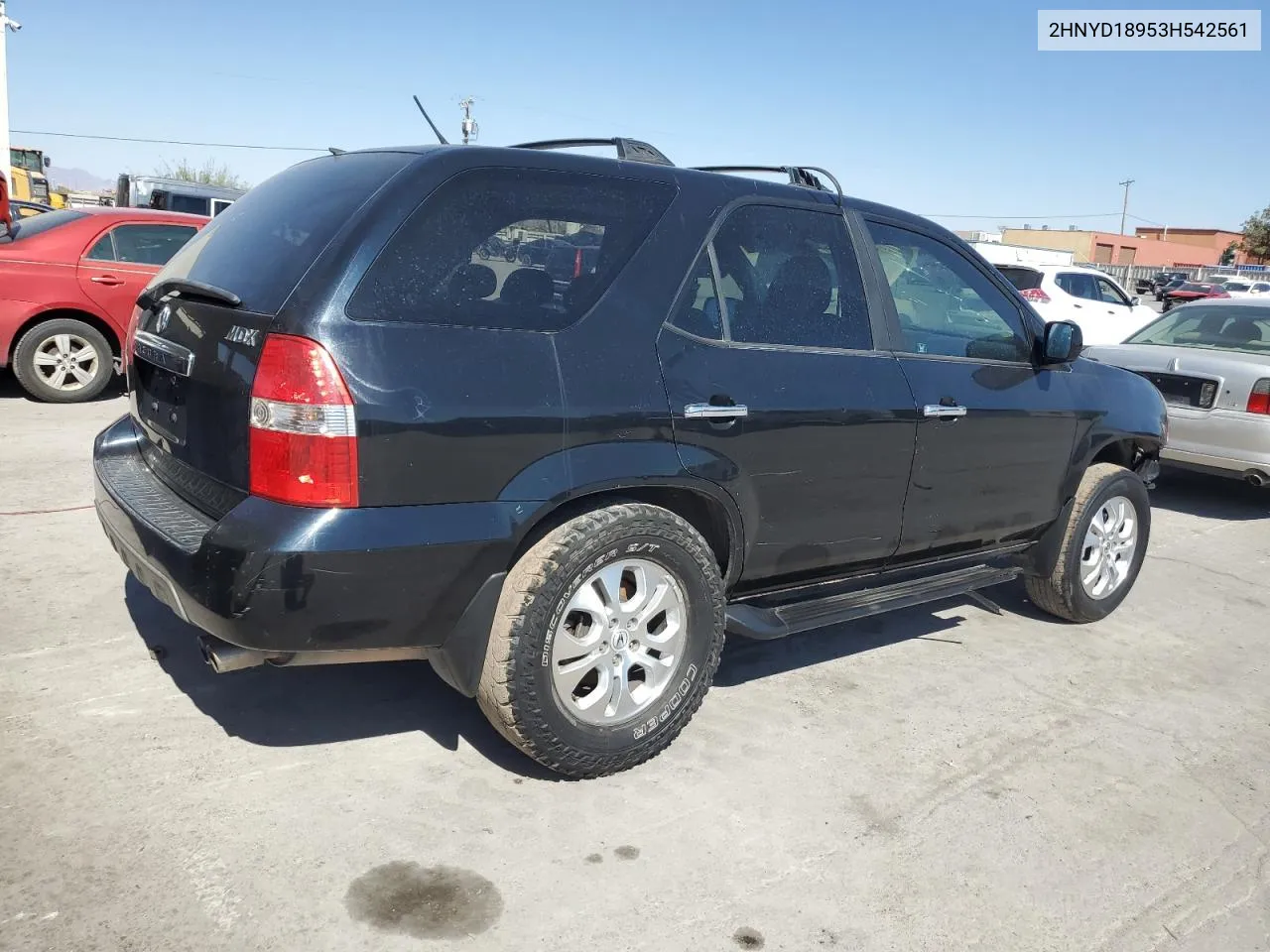 2003 Acura Mdx Touring VIN: 2HNYD18953H542561 Lot: 76072944