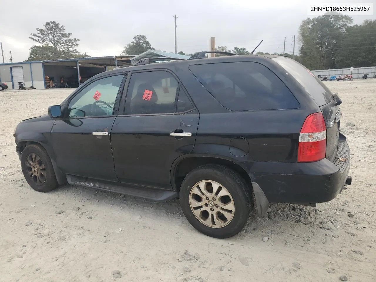 2003 Acura Mdx Touring VIN: 2HNYD18663H525967 Lot: 79487334