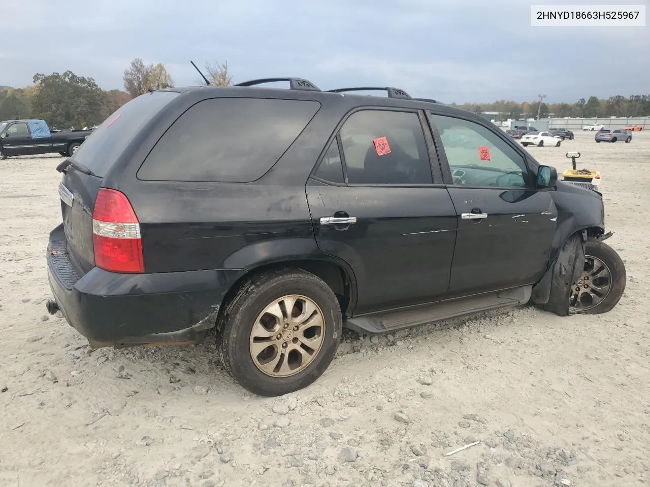 2003 Acura Mdx Touring VIN: 2HNYD18663H525967 Lot: 79487334