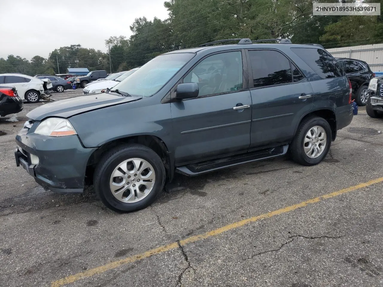 2003 Acura Mdx Touring VIN: 2HNYD18953H539871 Lot: 79849564