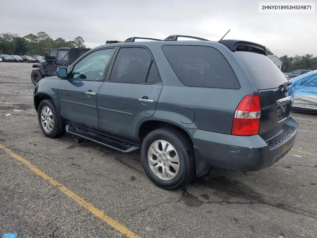 2003 Acura Mdx Touring VIN: 2HNYD18953H539871 Lot: 79849564