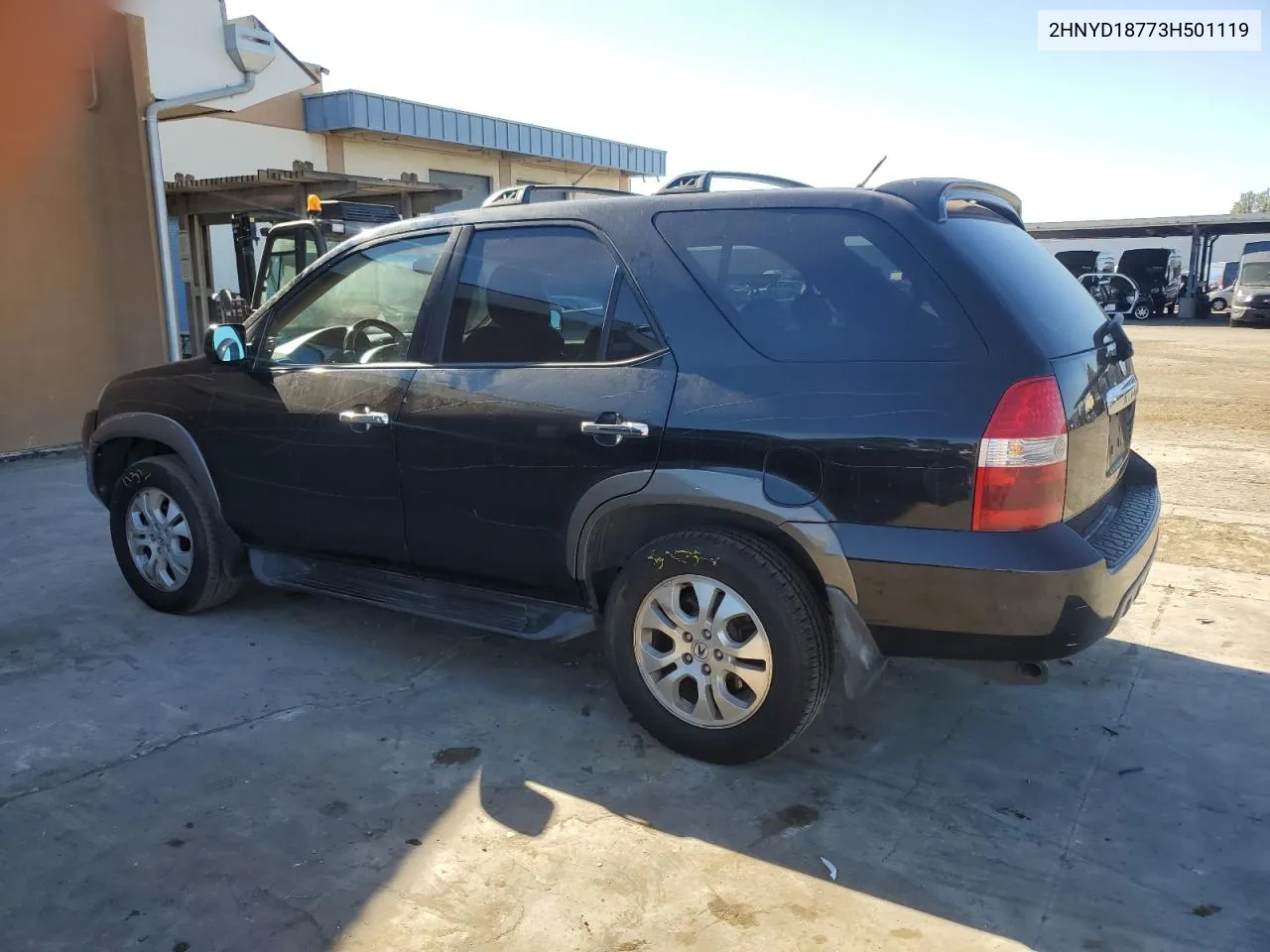 2003 Acura Mdx Touring VIN: 2HNYD18773H501119 Lot: 79917754