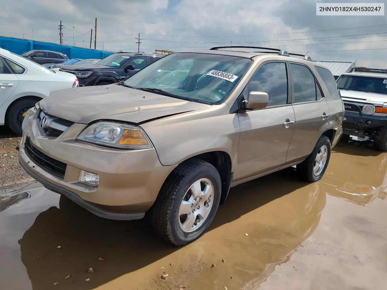 2004 Acura Mdx VIN: 2HNYD182X4H530247 Lot: 48836883