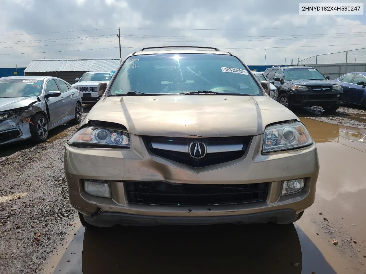 2004 Acura Mdx VIN: 2HNYD182X4H530247 Lot: 48836883