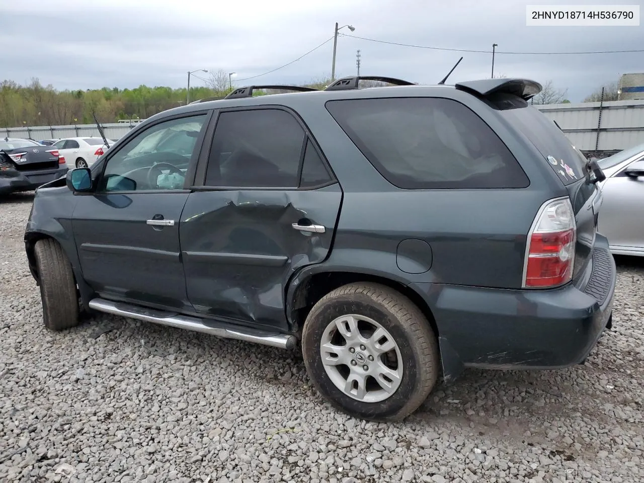 2004 Acura Mdx Touring VIN: 2HNYD18714H536790 Lot: 50084744