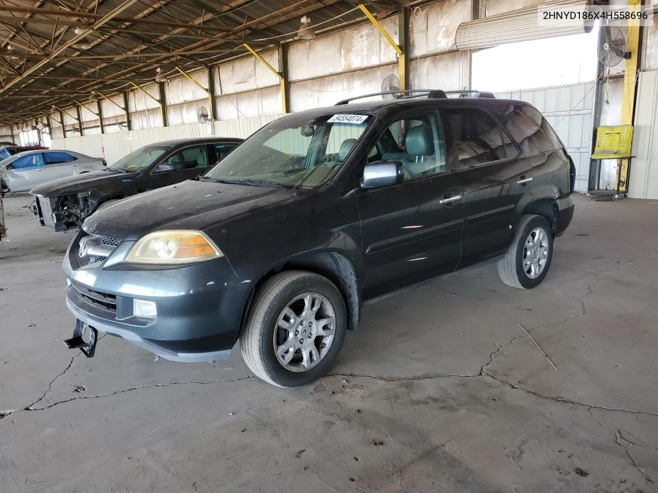 2004 Acura Mdx Touring VIN: 2HNYD186X4H558696 Lot: 54554074