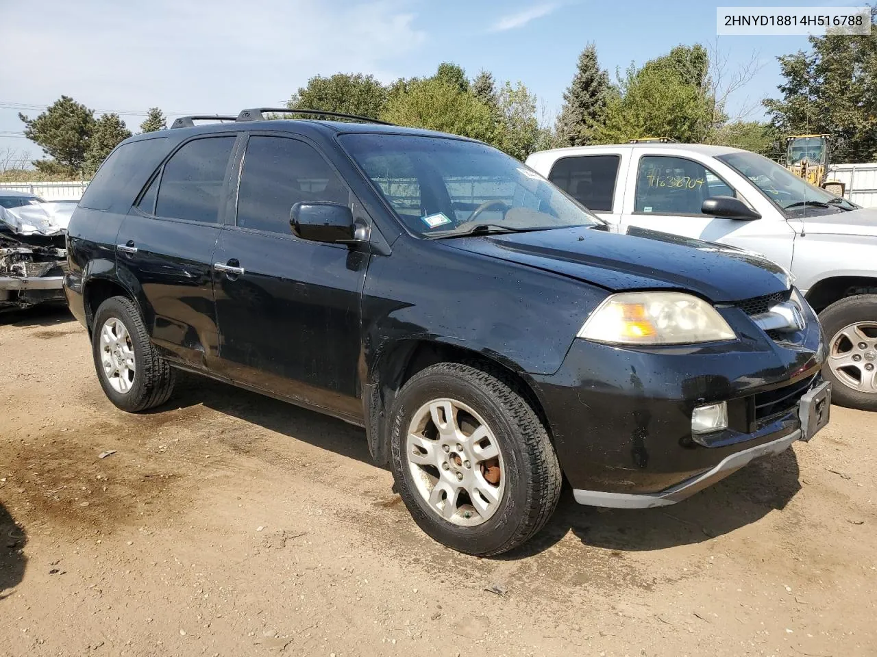 2004 Acura Mdx Touring VIN: 2HNYD18814H516788 Lot: 68440814