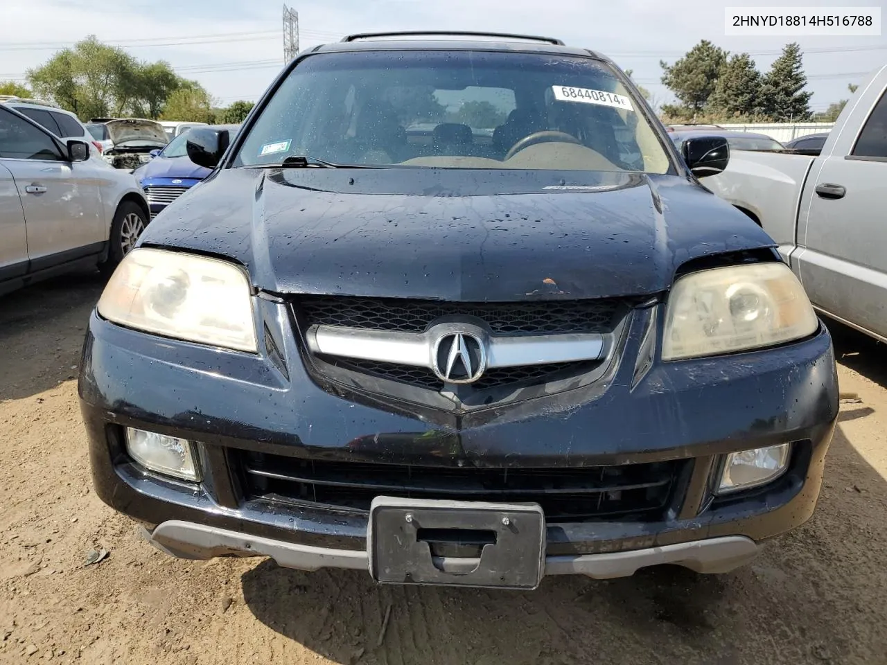 2004 Acura Mdx Touring VIN: 2HNYD18814H516788 Lot: 68440814