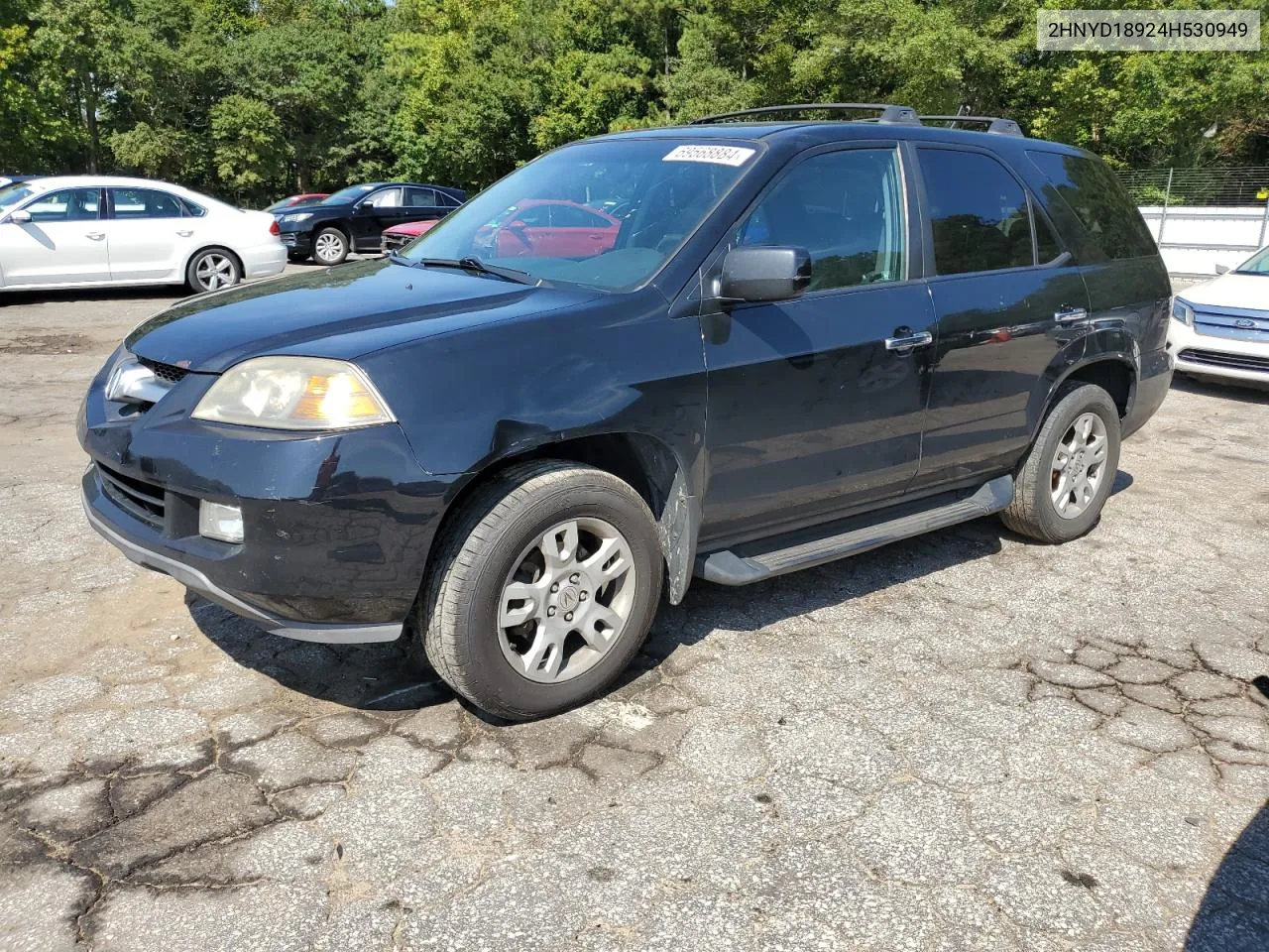 2004 Acura Mdx Touring VIN: 2HNYD18924H530949 Lot: 69568884