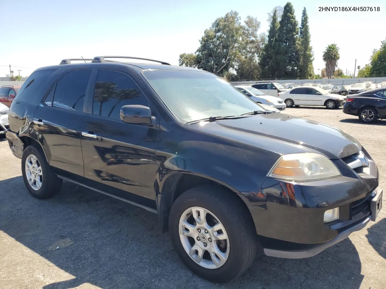 2004 Acura Mdx Touring VIN: 2HNYD186X4H507618 Lot: 70631524