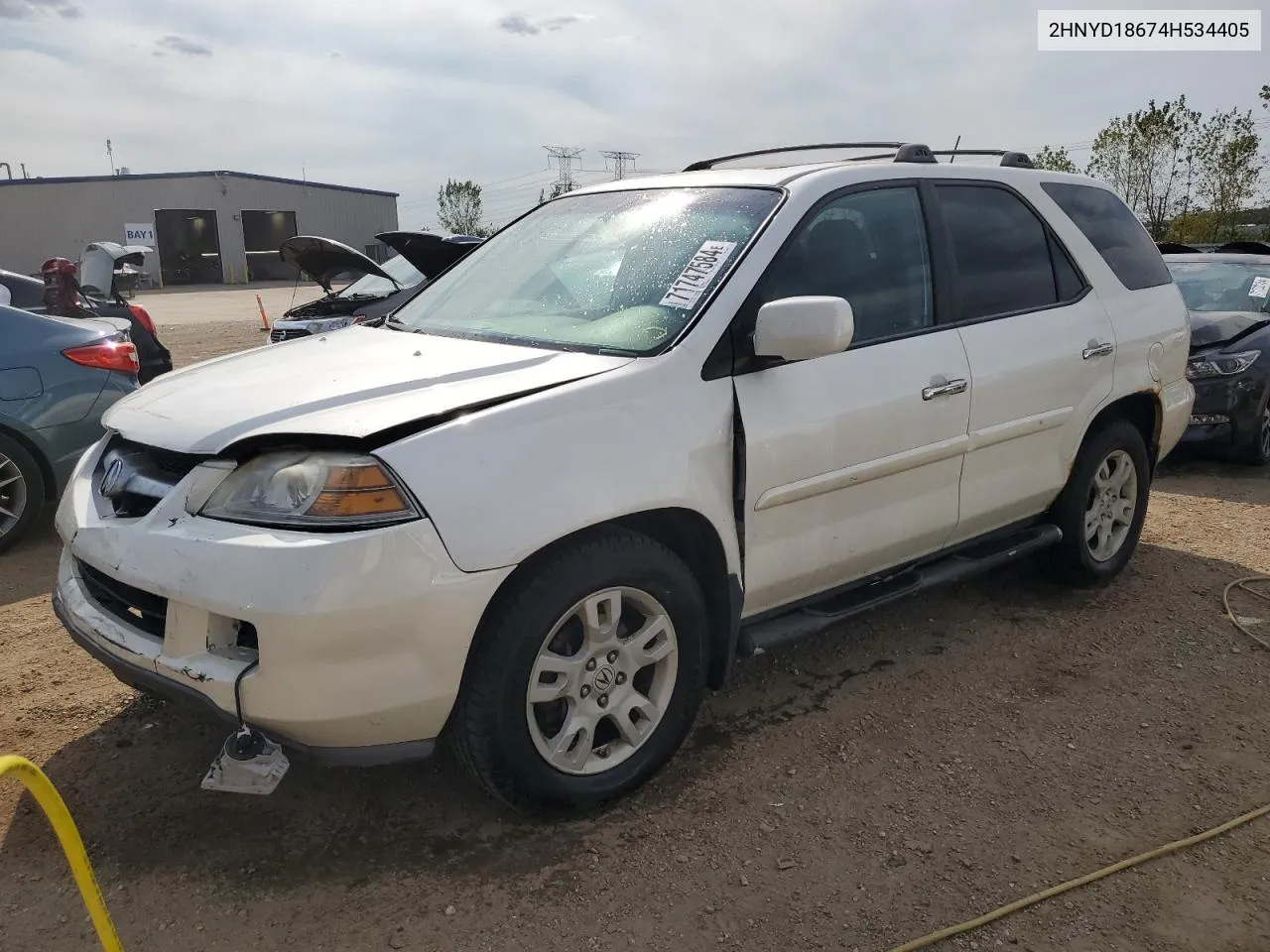 2004 Acura Mdx Touring VIN: 2HNYD18674H534405 Lot: 71747584