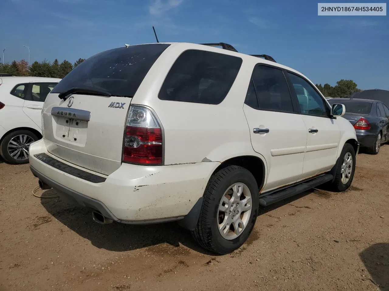 2004 Acura Mdx Touring VIN: 2HNYD18674H534405 Lot: 71747584