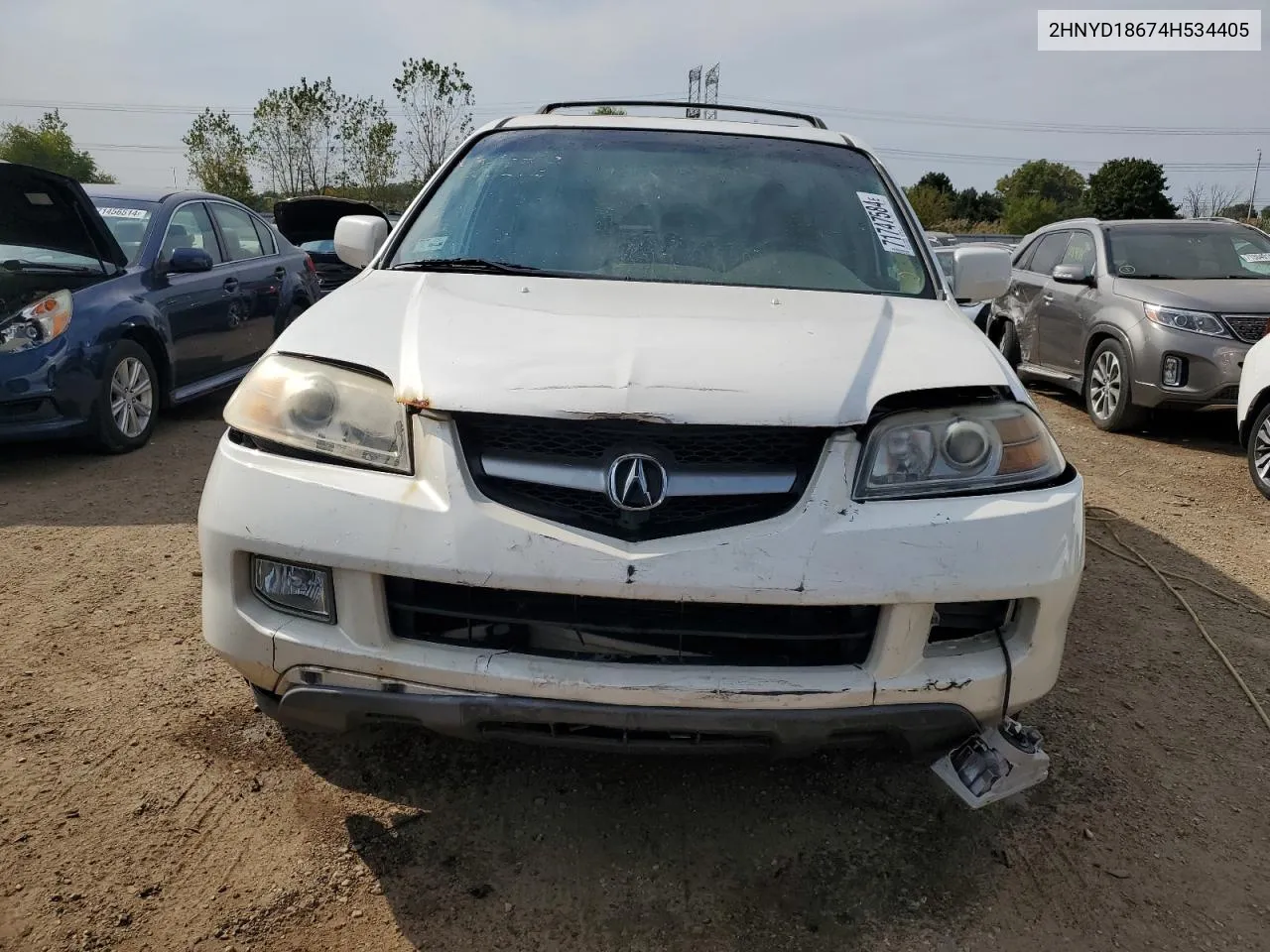 2004 Acura Mdx Touring VIN: 2HNYD18674H534405 Lot: 71747584