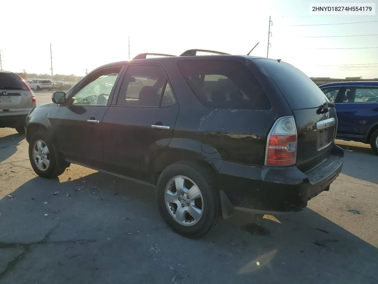 2004 Acura Mdx VIN: 2HNYD18274H554179 Lot: 72229024