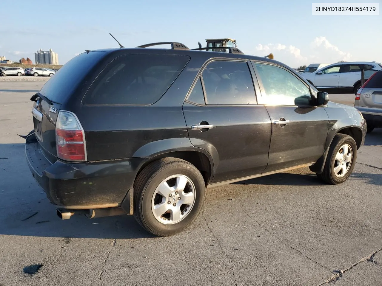 2004 Acura Mdx VIN: 2HNYD18274H554179 Lot: 72229024