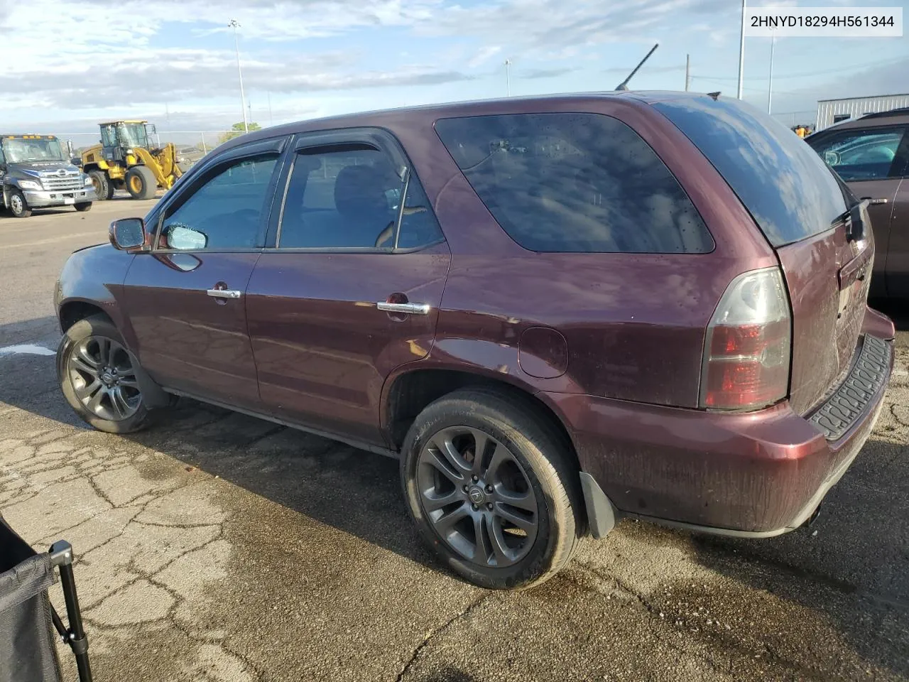 2004 Acura Mdx VIN: 2HNYD18294H561344 Lot: 72398654