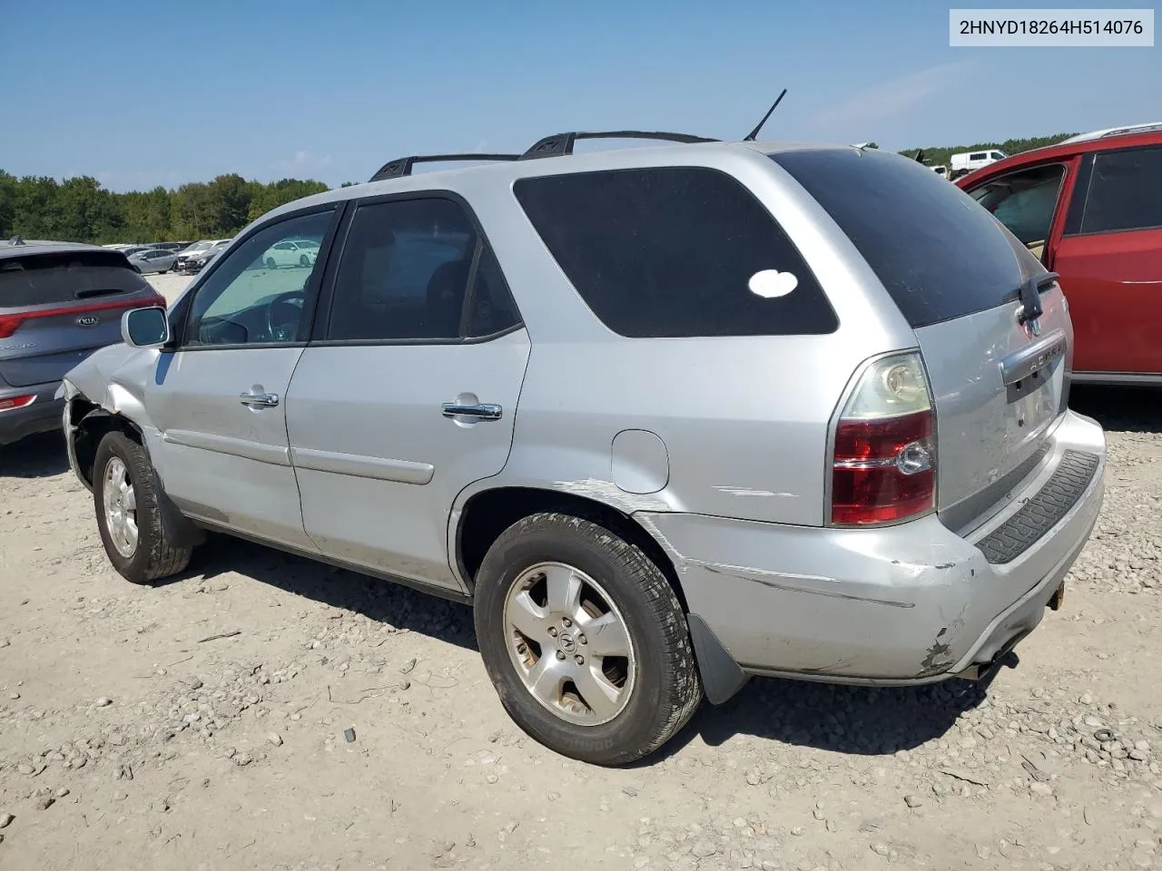 2004 Acura Mdx VIN: 2HNYD18264H514076 Lot: 72566694