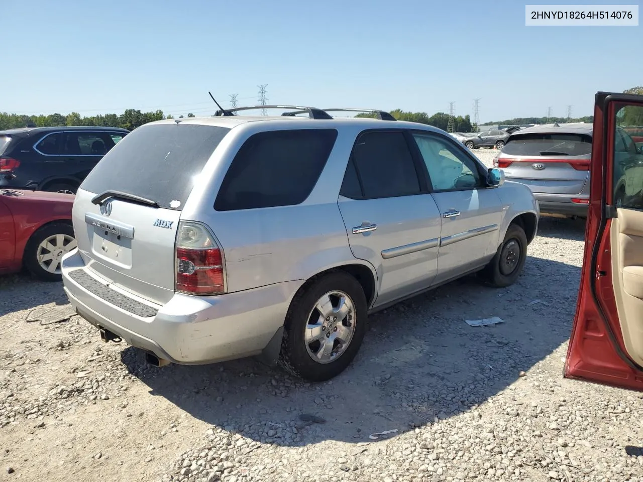 2004 Acura Mdx VIN: 2HNYD18264H514076 Lot: 72566694