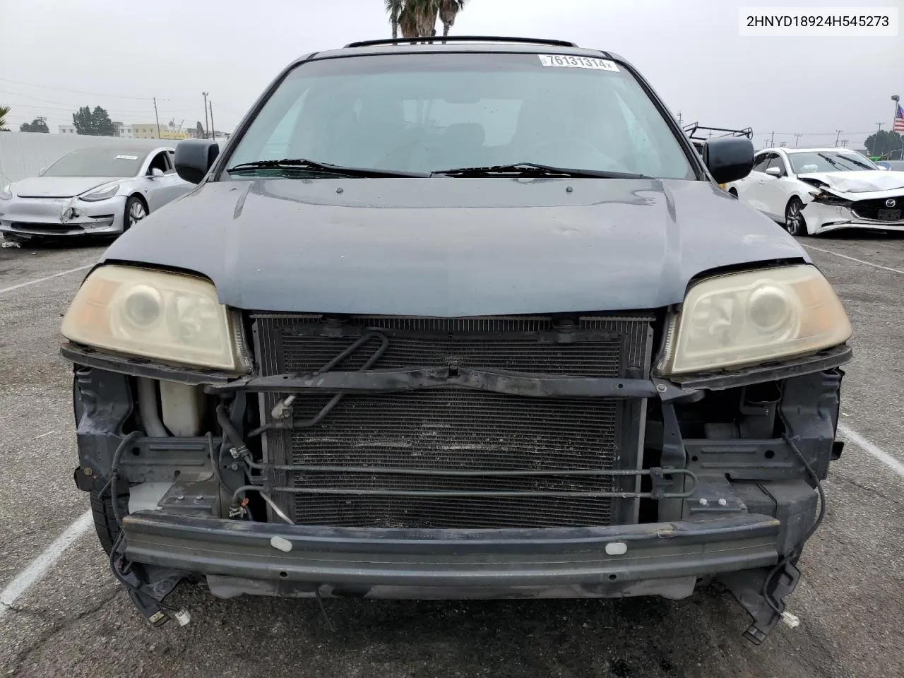 2004 Acura Mdx Touring VIN: 2HNYD18924H545273 Lot: 76131314