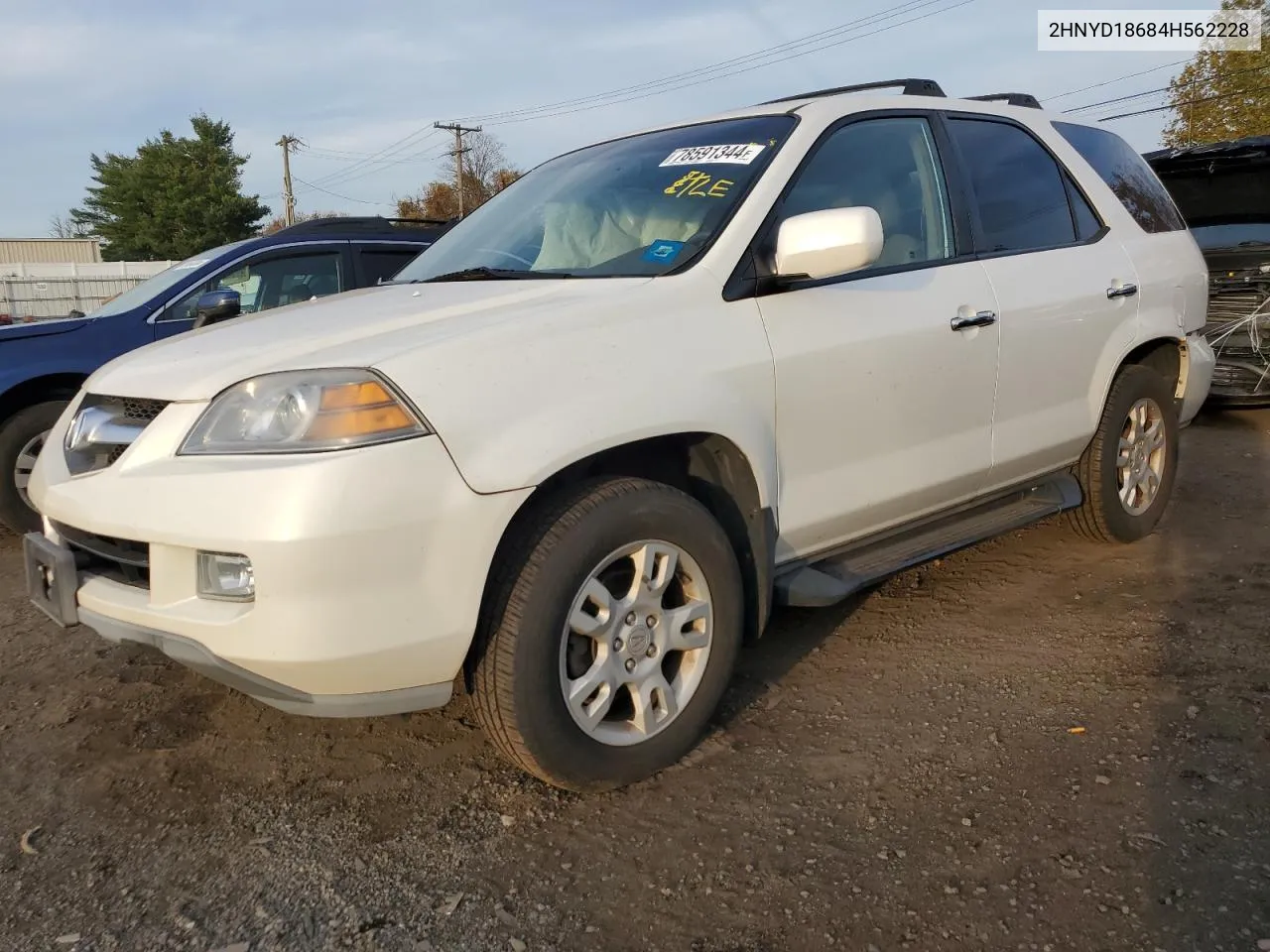 2004 Acura Mdx Touring VIN: 2HNYD18684H562228 Lot: 78591344