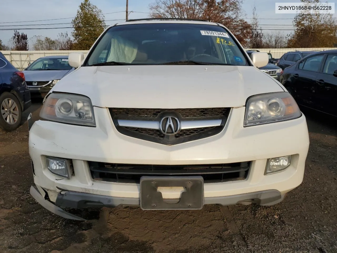 2004 Acura Mdx Touring VIN: 2HNYD18684H562228 Lot: 78591344