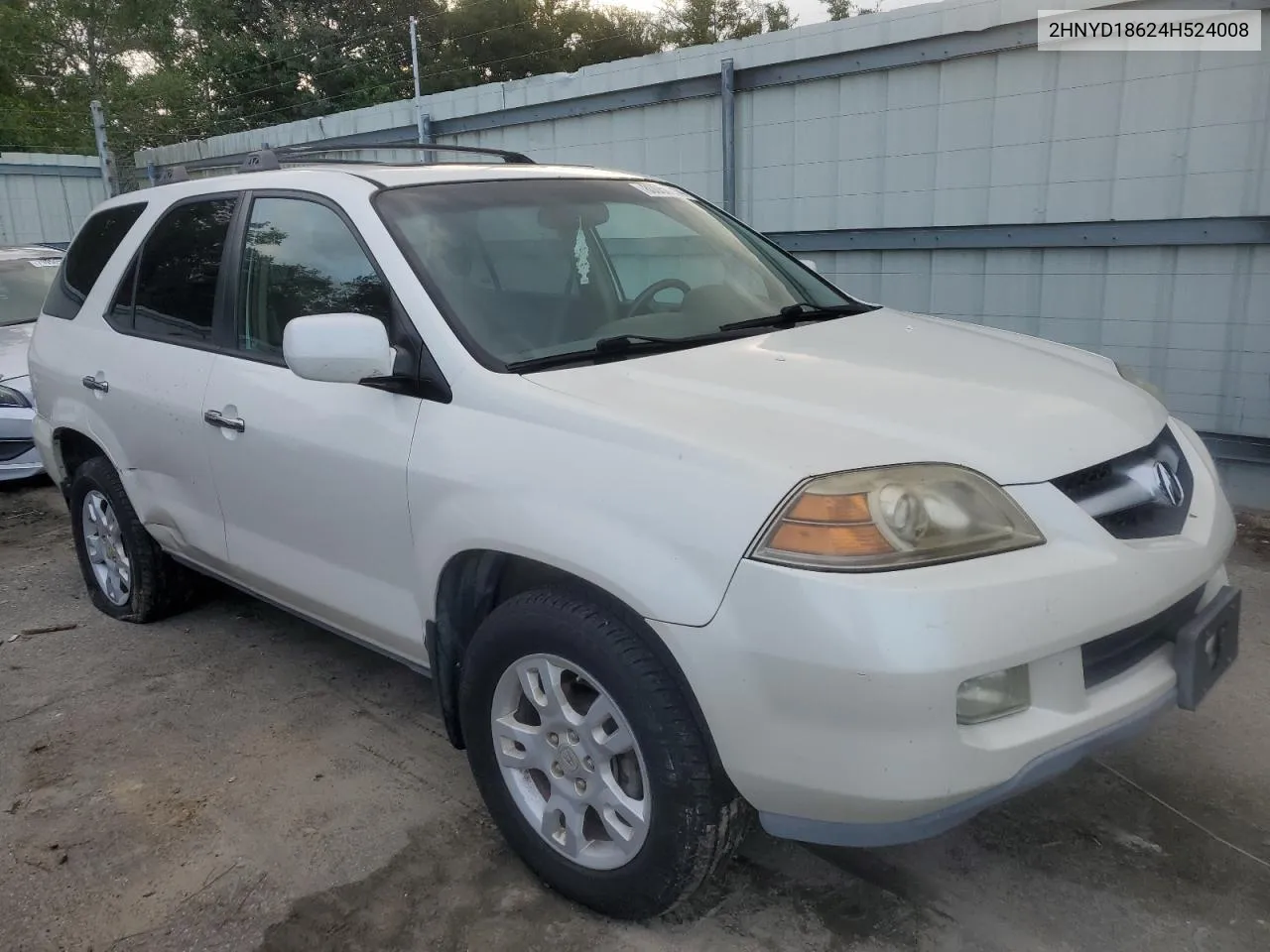 2004 Acura Mdx Touring VIN: 2HNYD18624H524008 Lot: 80058014