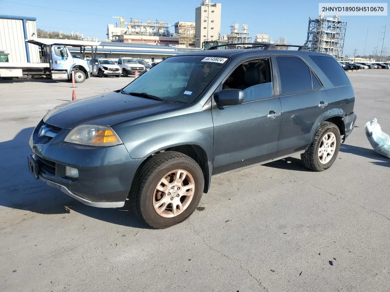 2005 Acura Mdx Touring VIN: 2HNYD18905H510670 Lot: 44149924