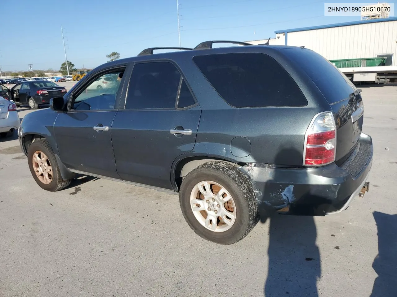 2005 Acura Mdx Touring VIN: 2HNYD18905H510670 Lot: 44149924