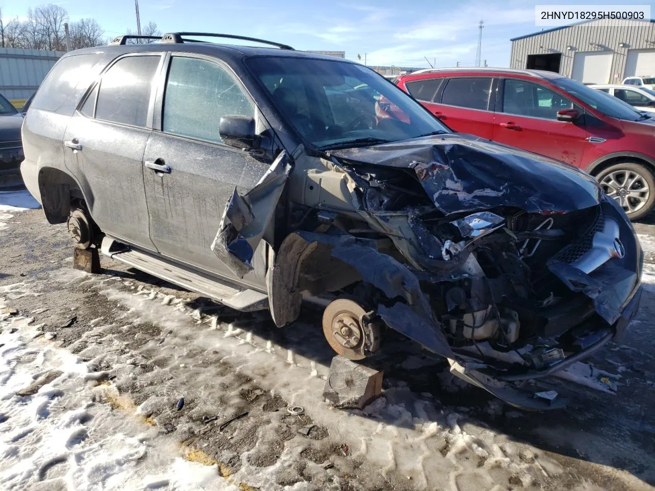 2005 Acura Mdx VIN: 2HNYD18295H500903 Lot: 44281793